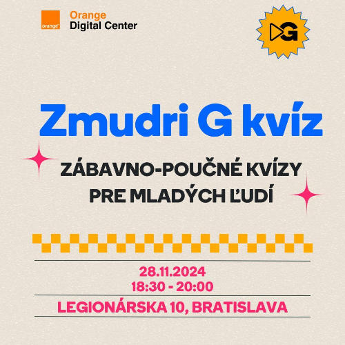 Príležitosť Zmudri G kvíz pre stredoškolákov vol. 3