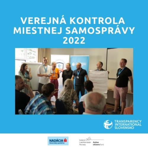 Príležitosť Verejná kontrola miestnej samosprávy 2022 (víkendový seminár)