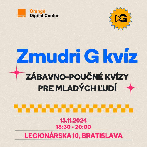 Príležitosť Zmudri G kvíz pre stredoškolákov vol. 2