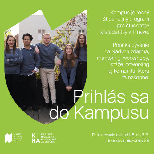 Príležitosť Prihlás sa do Kampusu