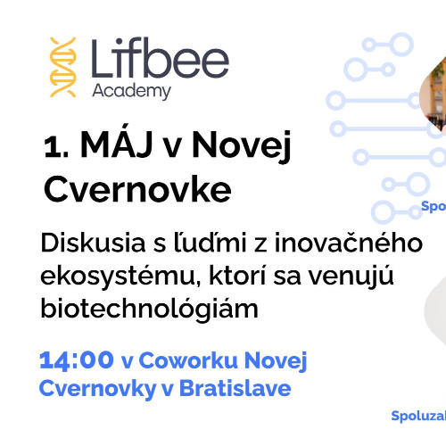 Príležitosť Diskusia Podnikateľský mindset vo vede ⎸1. máj v Novej Cvernovke