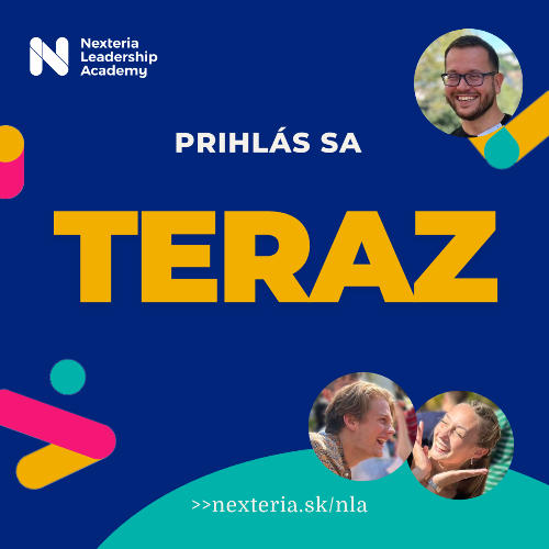 Príležitosť Nexteria Leadership Academy | 3-ročný rozvojový program pre aktívnych mladých ľudí v BA a KE