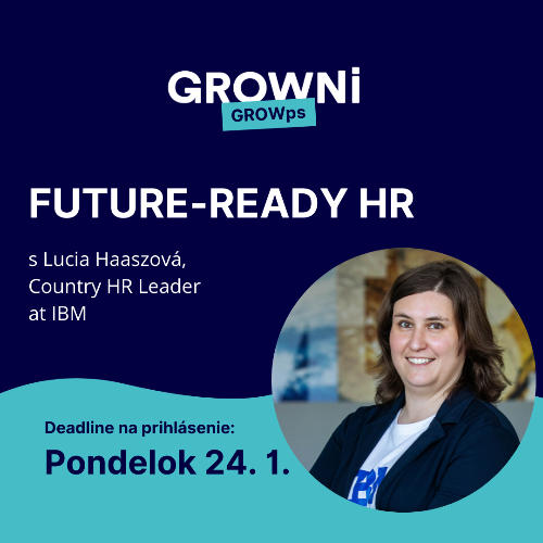 Príležitosť GROWps: Future - ready HR