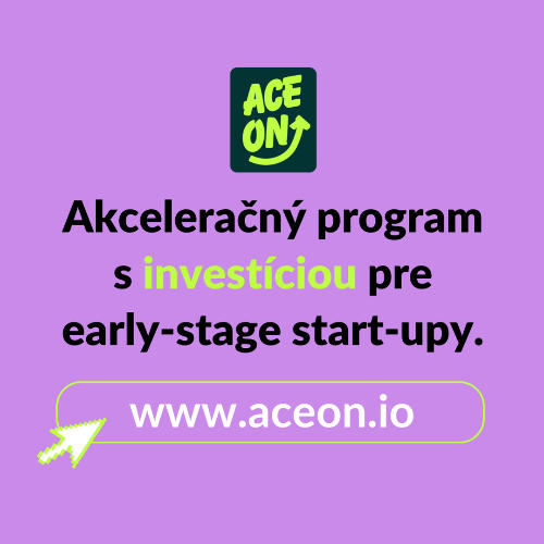 Príležitosť Prihlás sa do AceON akcelerátora a získaj investíciu pre svoj start-up (SK&CZ)