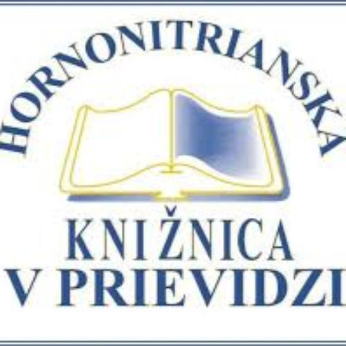 Organizácia Hornonitrianska knižnica v Prievidzi logo