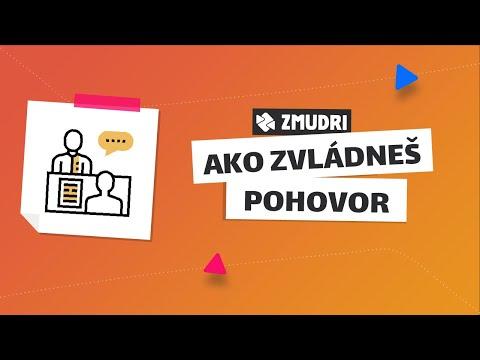 Príležitosť Ako zvládneš 5 NAJČASTEJŠÍCH OTÁZOK NA POHOVORE? 👩‍💼| Zmudri.sk