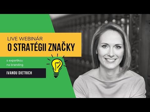 Príležitosť O stratégii značky s Ivanou Dietrich