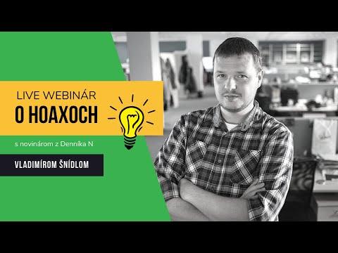 Príležitosť O hoaxoch na sociálnych sieťach s Vladimírom Šnídlom