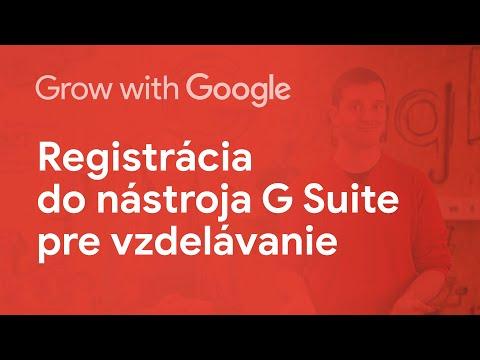 Príležitosť Ako zaregistrovať G Suite pre vzdelávanie