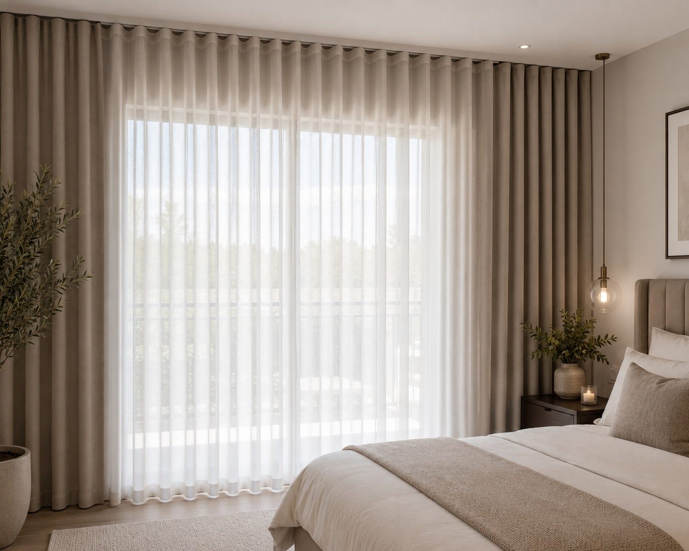 Sheer and Blockout Curtains