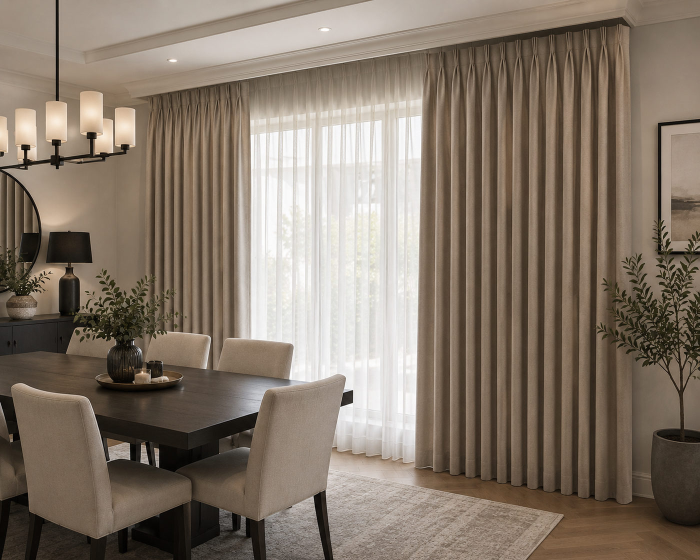 Pinch Pleat Curtains