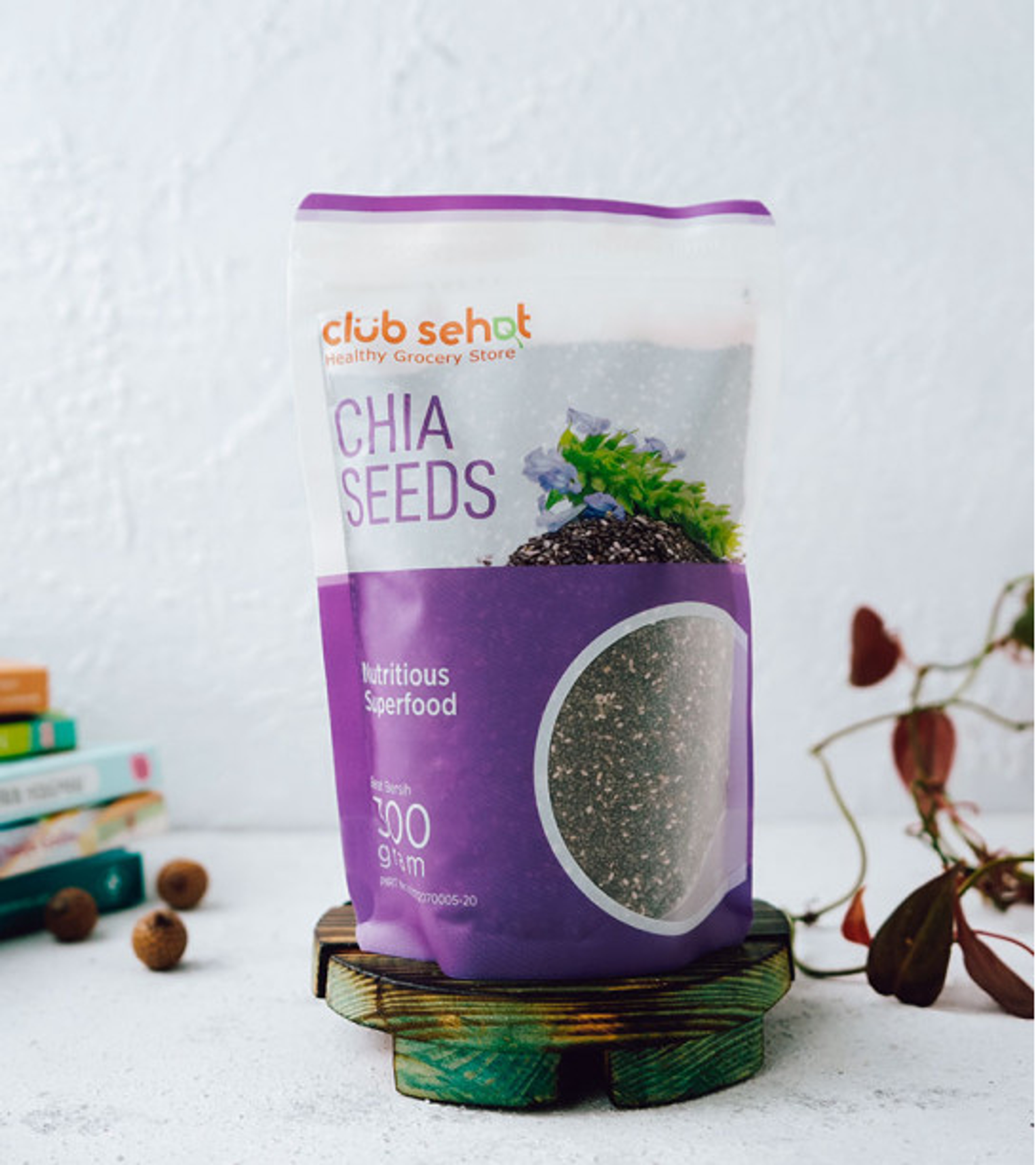 Chia Seeds Black Organic Club Sehat
