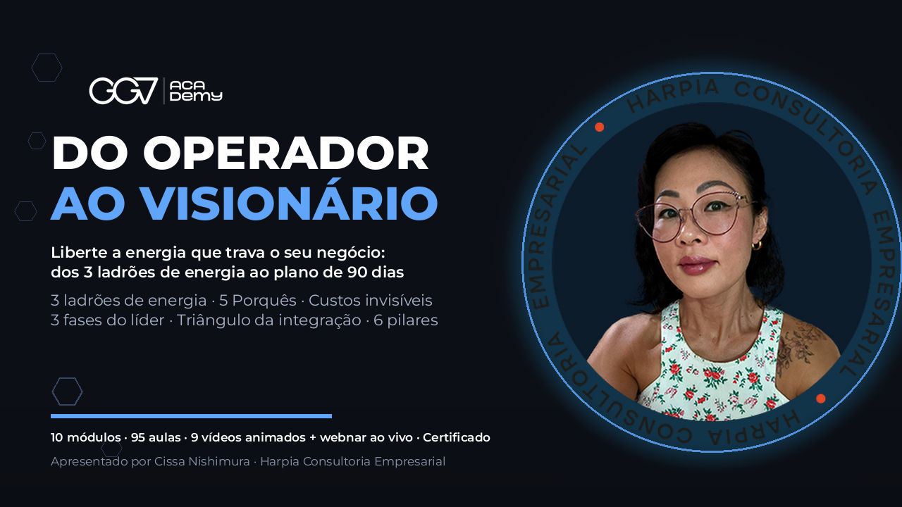 Do Operador ao Visionário — Liberte a Energia que Trava o Seu Negócio