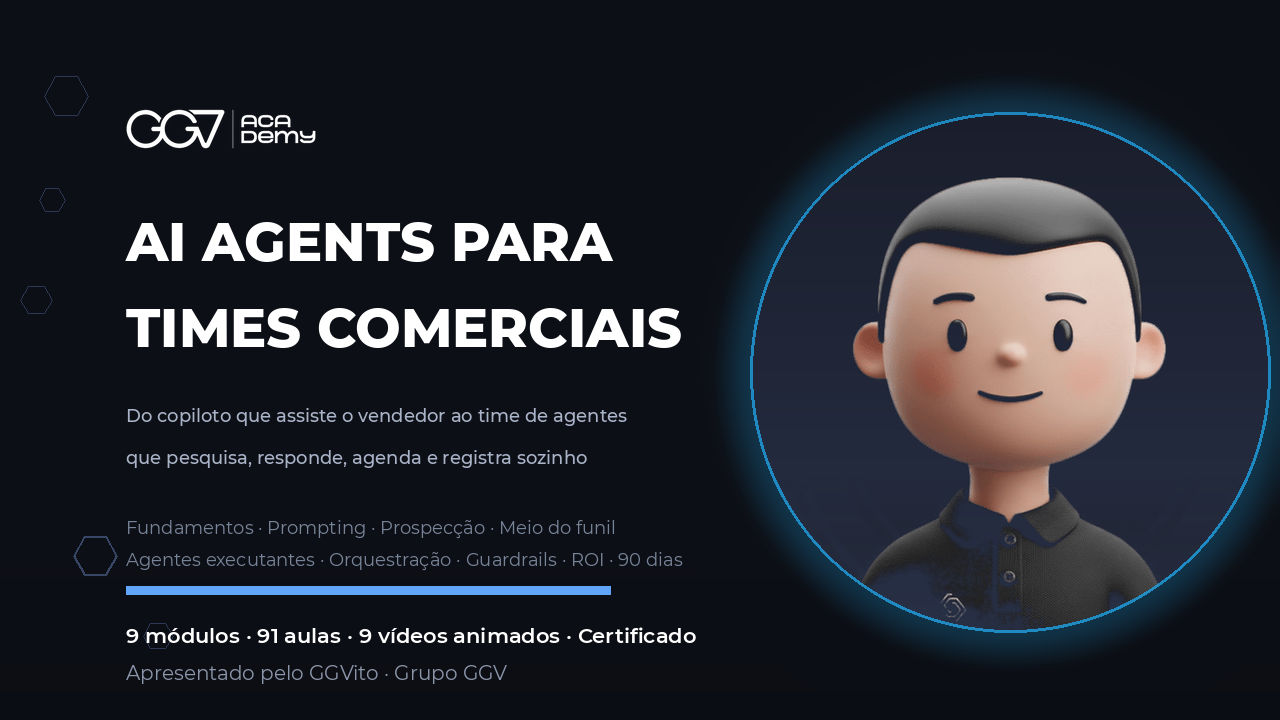 AI Agents para Times Comerciais: do Copiloto ao Time de Agentes