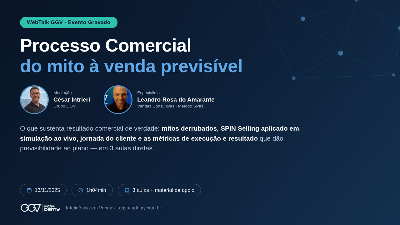 Processo Comercial: do Mito à Venda Previsível