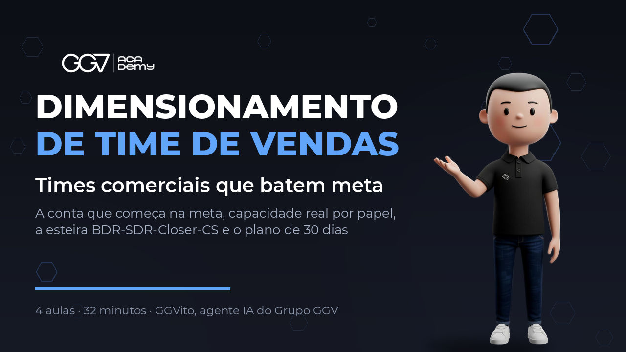 Dimensionamento de Times Comerciais