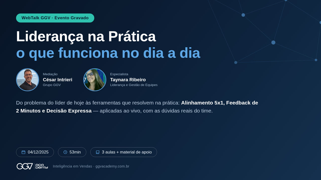 Liderança na Prática: o que funciona no dia a dia
