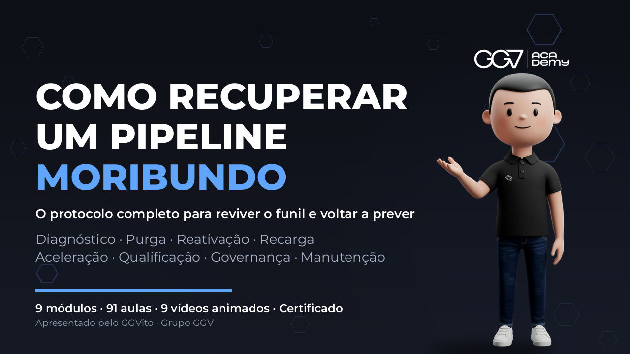 Como Recuperar um Pipeline Moribundo: o Protocolo Completo para Reviver o Funil e Voltar a Prever