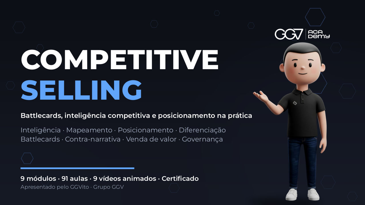 Competitive Selling: Battlecards, Inteligência Competitiva e Posicionamento na Prática