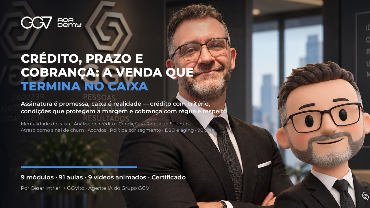 Crédito, Prazo e Cobrança: a Venda que Termina no Caixa