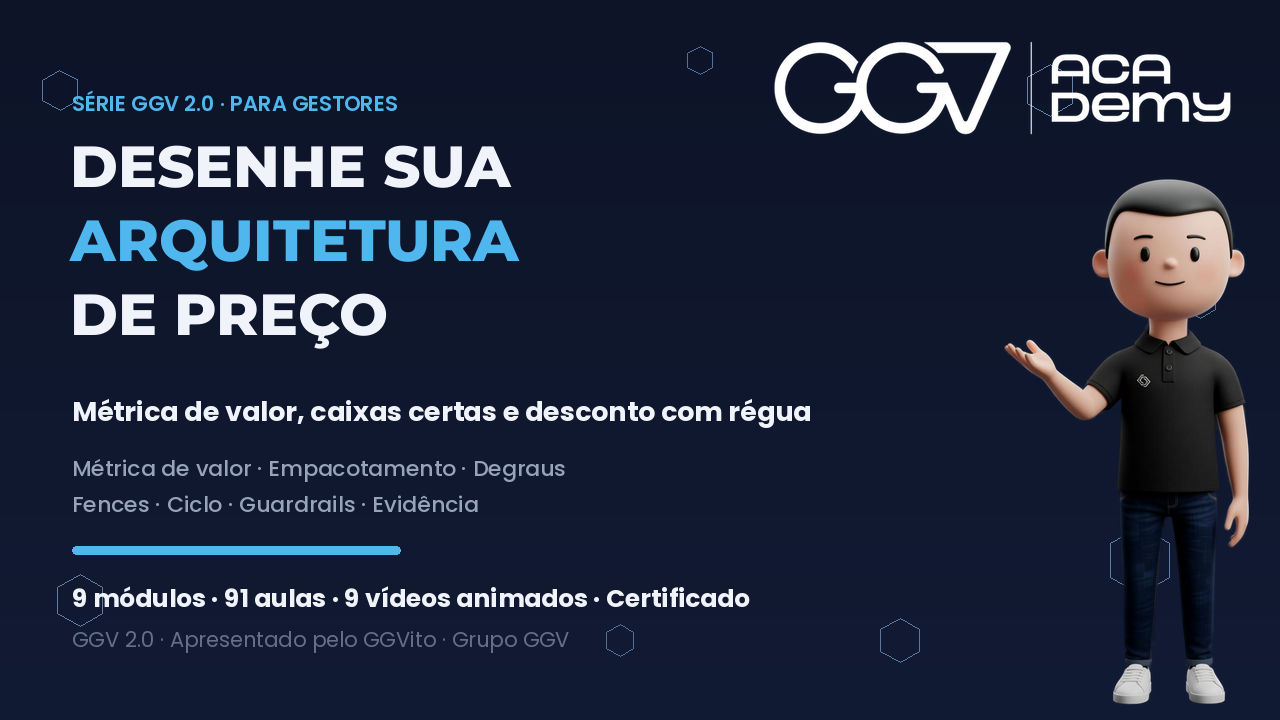 GGV 2.0 — Desenhe sua Arquitetura de Preço