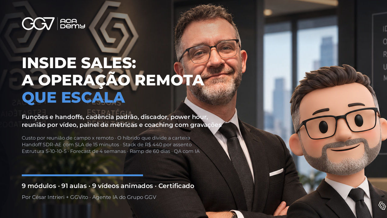 Inside Sales: a Operação Remota que Escala sem Escritório