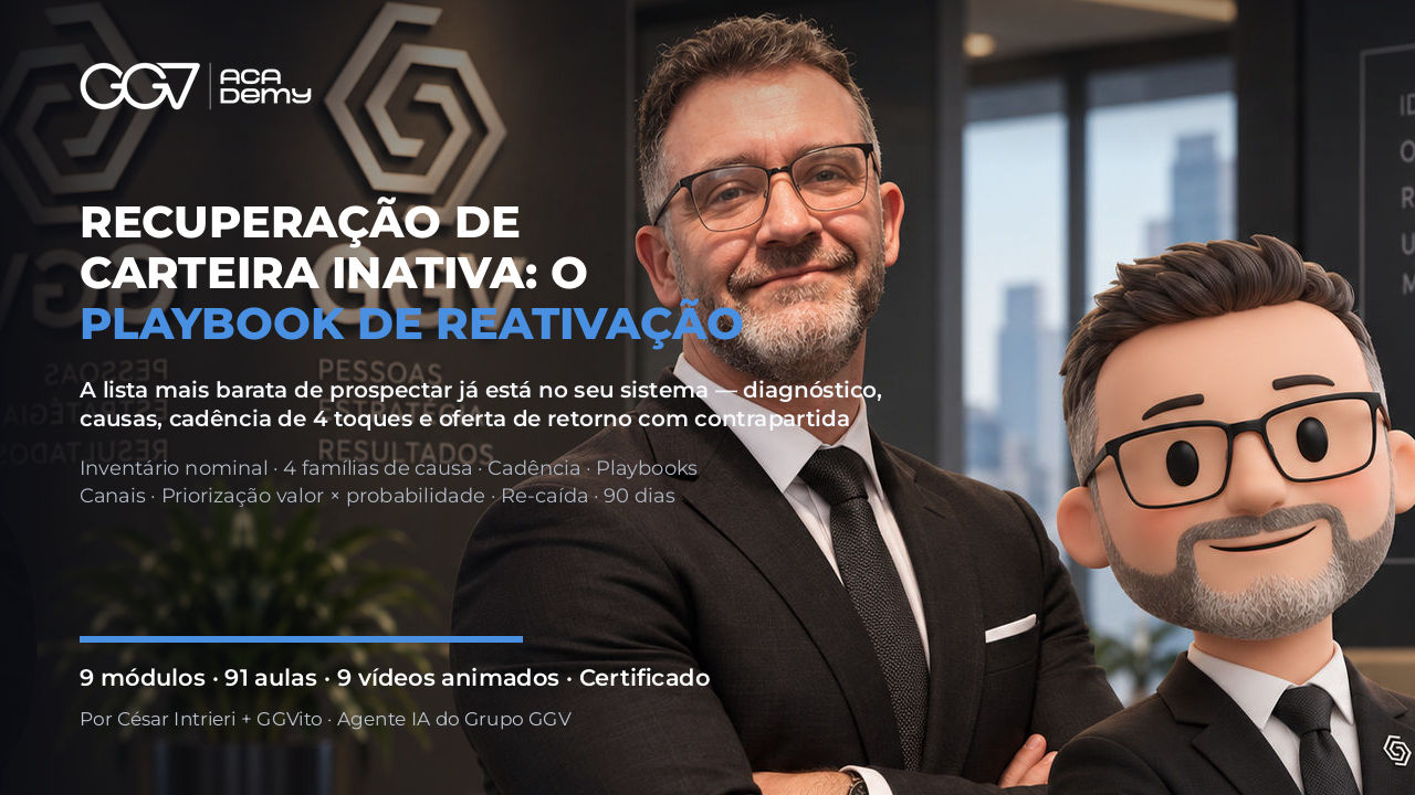 Recuperação de Carteira Inativa: o Playbook de Reativação