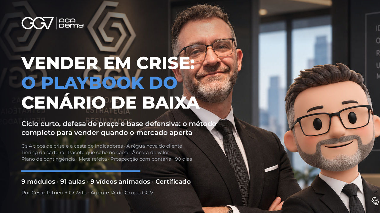 Vender em Crise: o Playbook do Cenário de Baixa