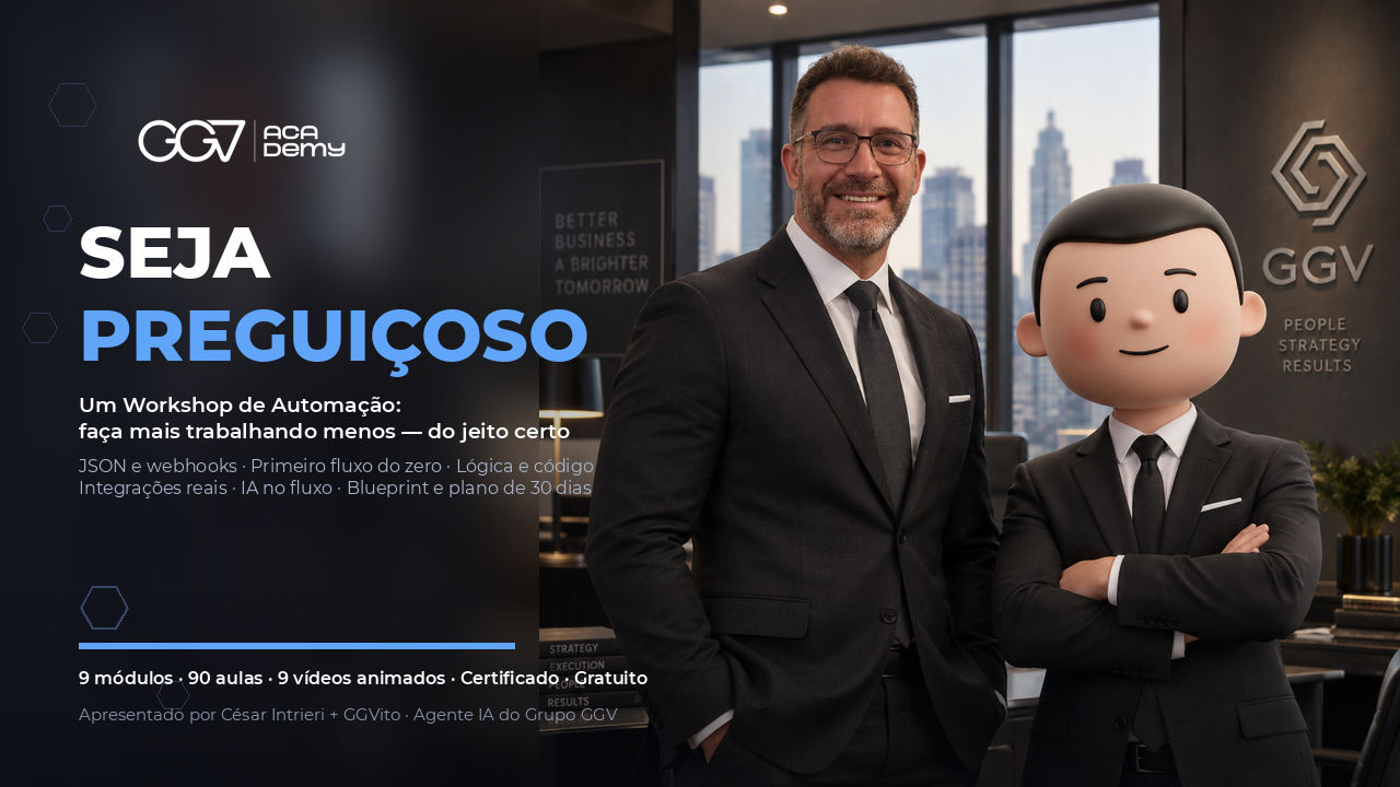 Seja Preguiçoso: Um Workshop de Automação