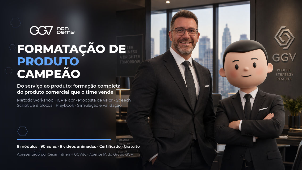 Treinamento: Formatação de Produto Campeão