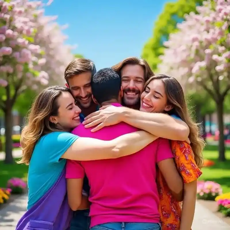 Imagem do grupo de WhatsApp Encontros LGBT - categoria Amizade