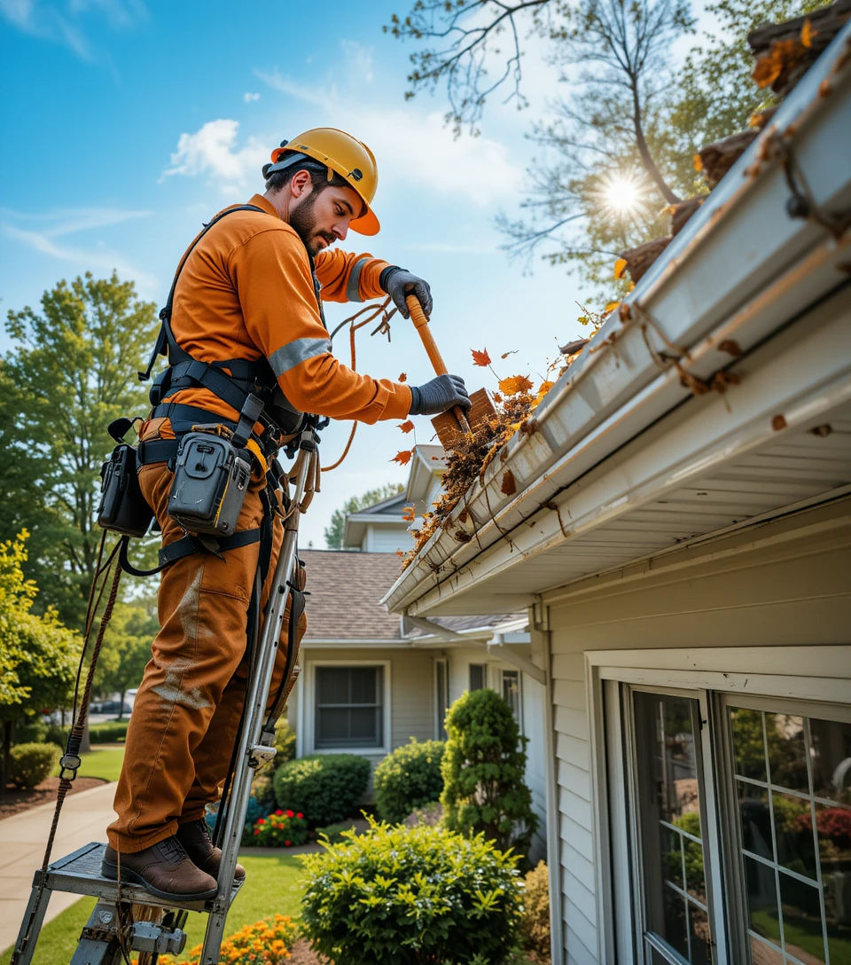 gutter cleaning in Northville, NY
