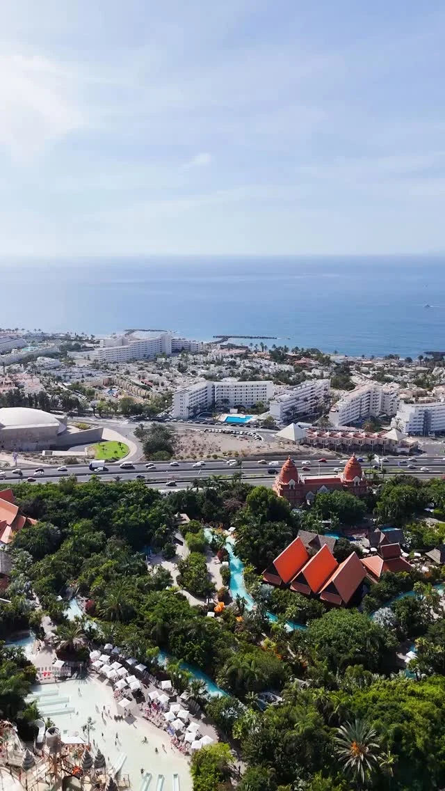 Tenerife aerial view