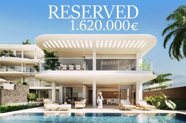 Reserved modern villa