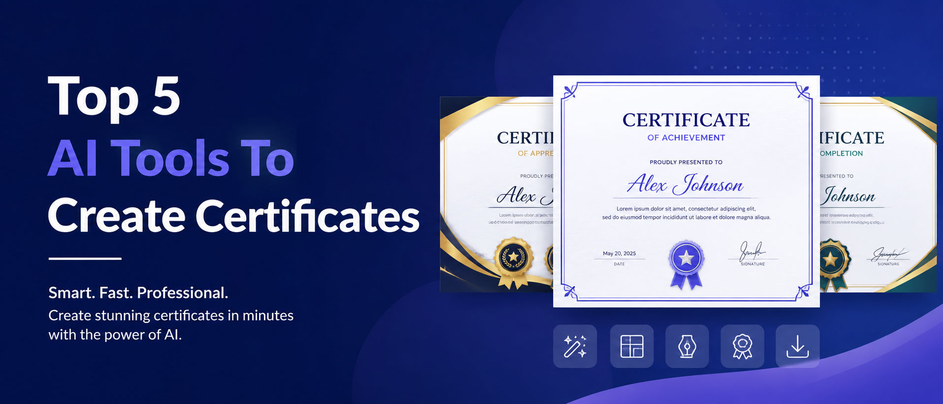 Cover image for Top 5 AI Tools To Create Certificates