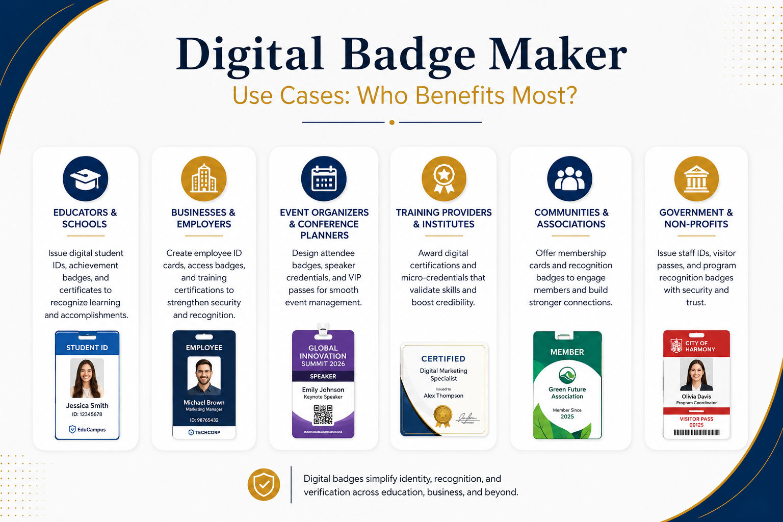 Digtal Badge Maker