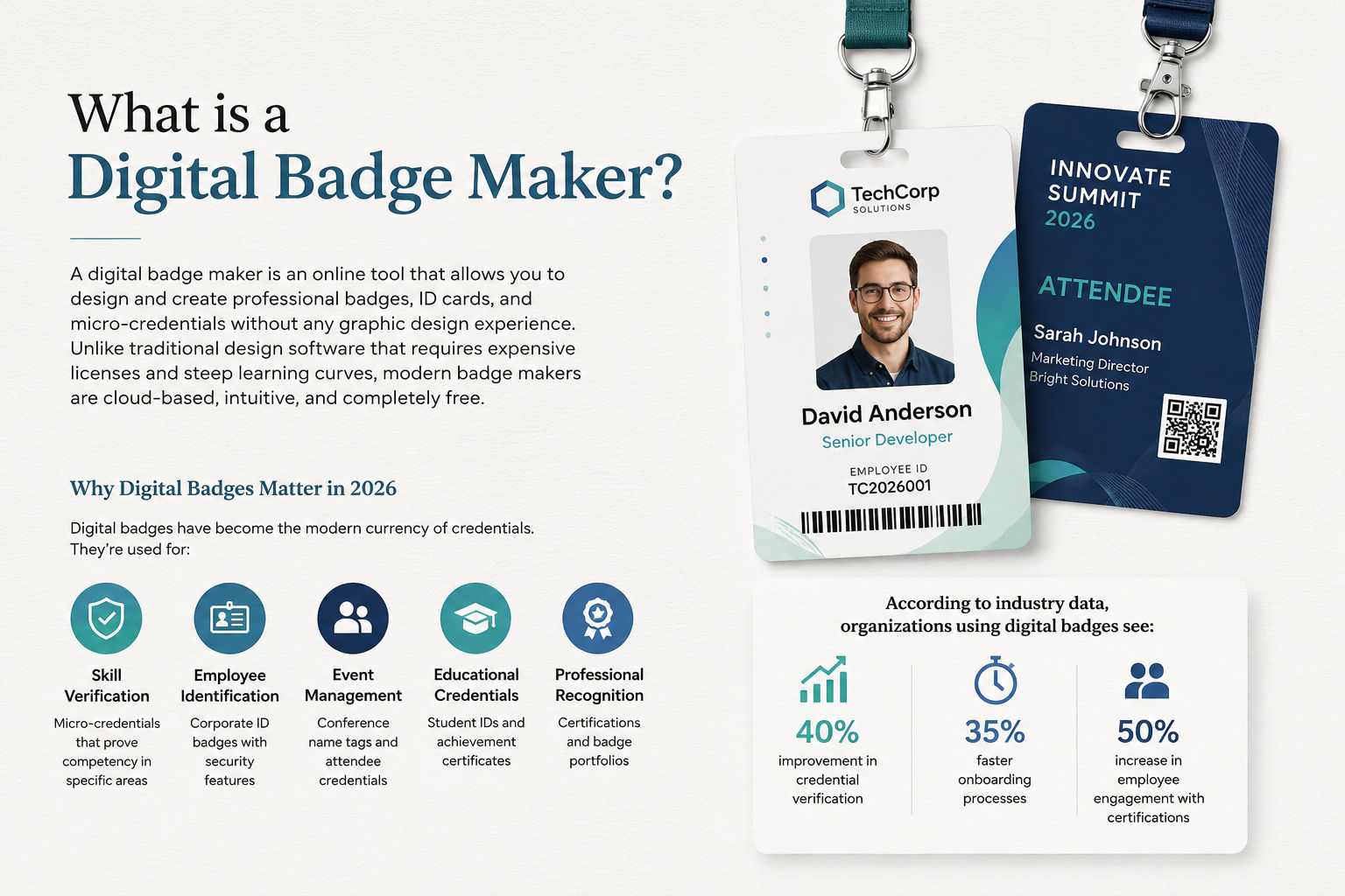 Digtal Badge Maker