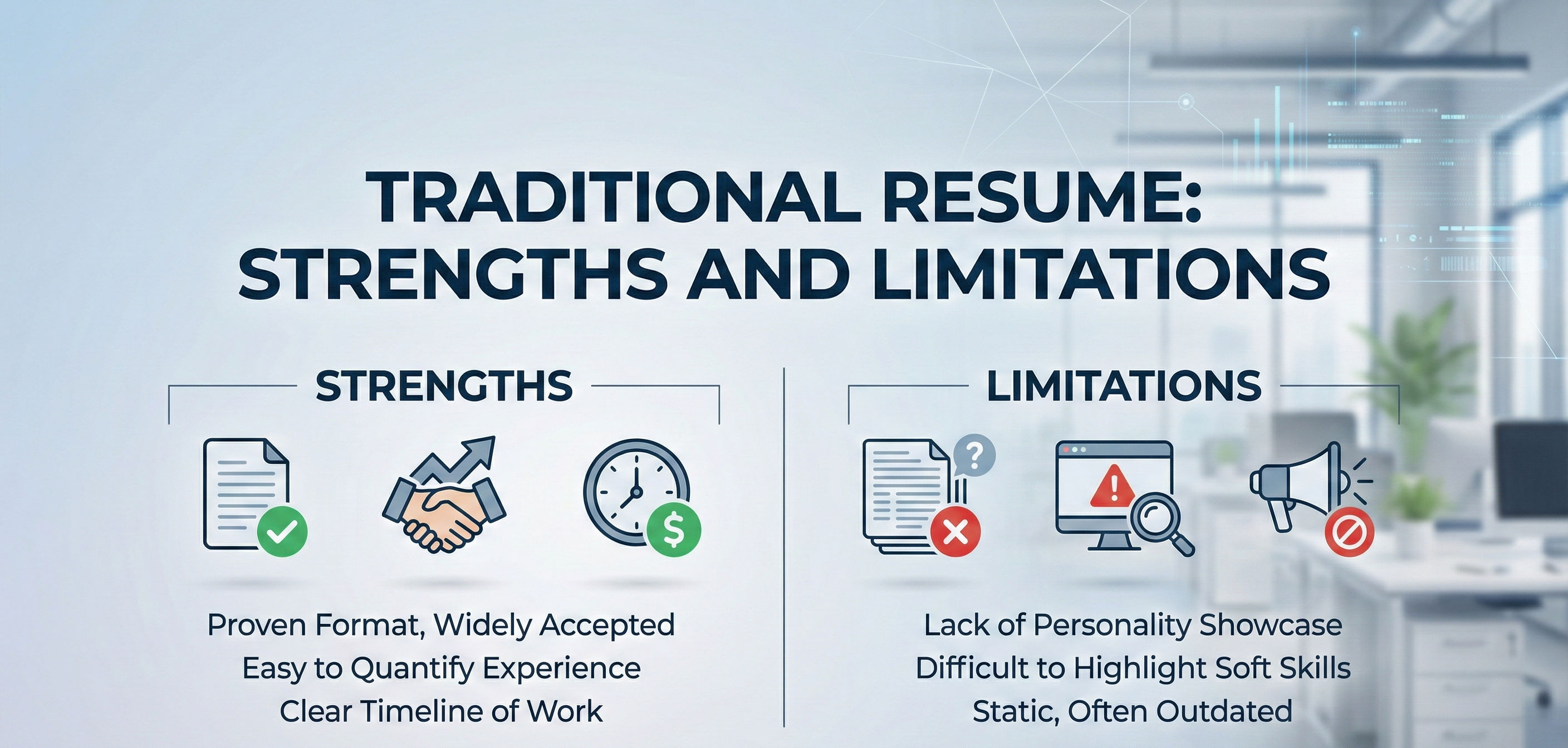 Traditional Resume: Strengths and Limitations