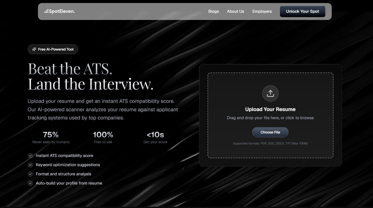 Free ATS Resume Checker