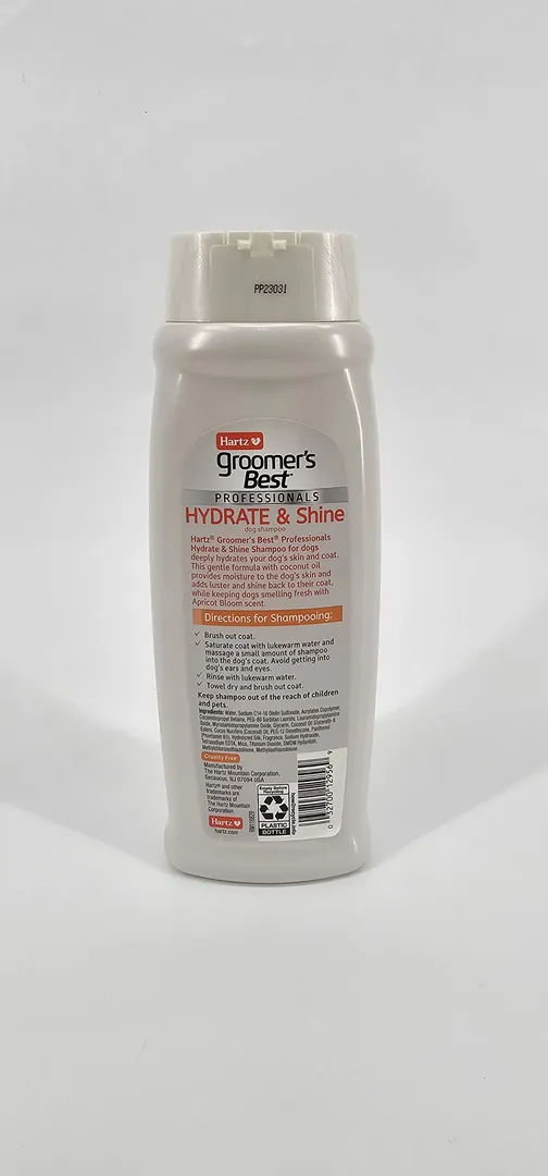 HARTZ GROOMER’S BEST HYDRATE & SHINE 532 ML - Imagen 2