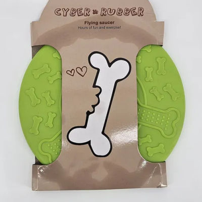 CYBER RUBBER FLYING SAUCER FRISBEE MEDIUM
