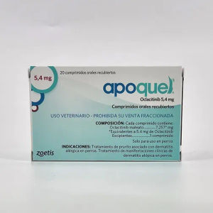 APOQUEL 5.4 MG X 20 (CPR)