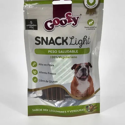 GOOFY SNACK LIGHT MIX LEGUMBRES Y VERDURAS 50 GR