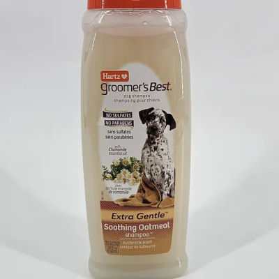 HARTZ GROOMERS BEST EXTRA GENTLE SOOTHING OATMEAL SHAMPOO MANZANILLA 532 ML