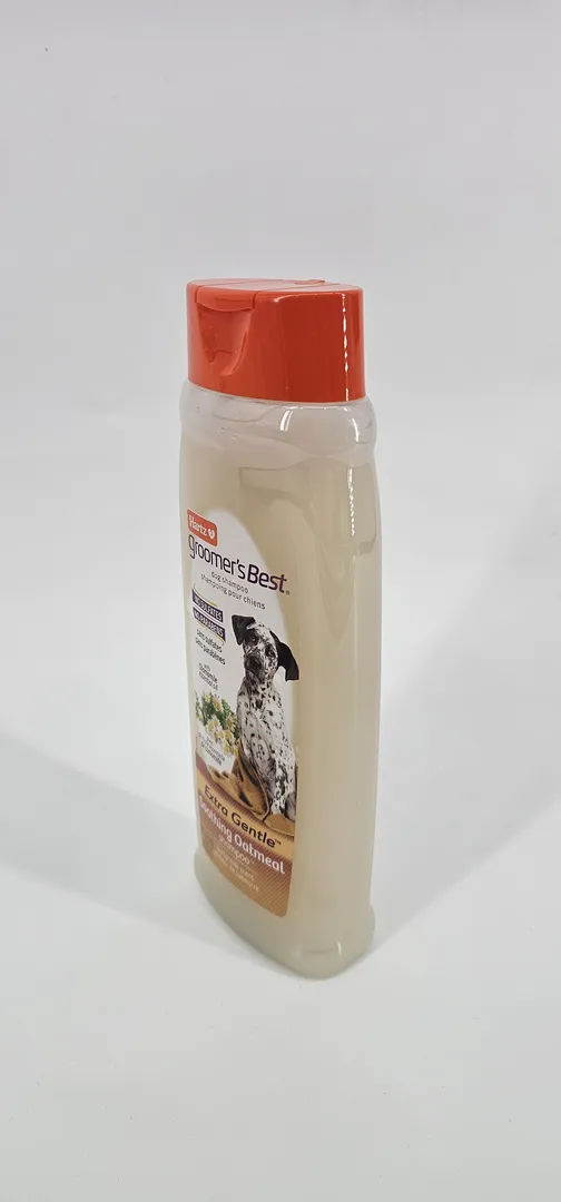 HARTZ GROOMERS BEST EXTRA GENTLE SOOTHING OATMEAL SHAMPOO MANZANILLA 532 ML - Imagen 3