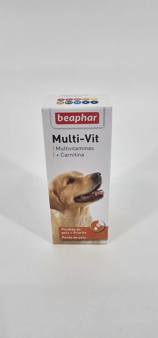 BEAPHAR MULTI-VIT MULTIVITAMINAS CON CARNITINA PARA PERROS (EX LAVETA)