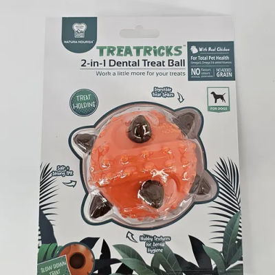 TREATRICKS 2 EN 1 DENTAL TREAT BALL