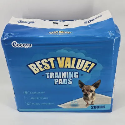COCOYO BEST VALUE TRAINING PADS X 200 (U)