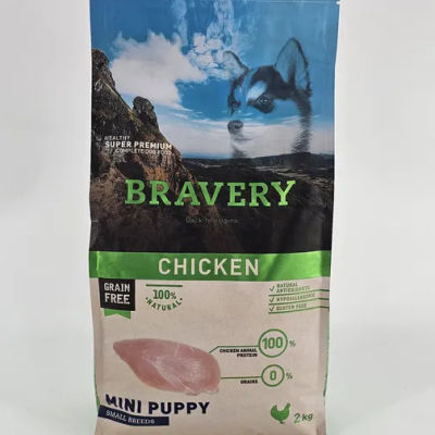 BRAVERY PERRO SMALL BREEDS CHICKEN MINI CACHORRO 2 KG