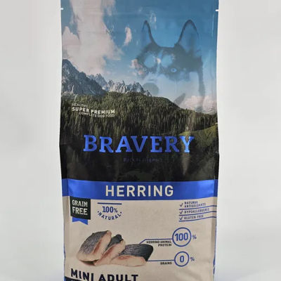 BRAVERY PERRO SMALL BREEDS ARENQUE MINI ADULTO 2 KG